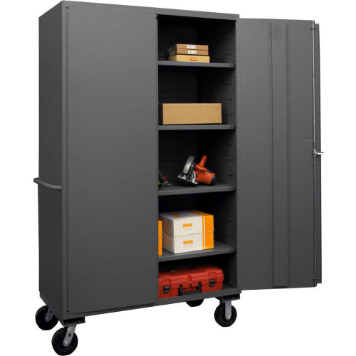Mobile Bin Cabinet 3502M-BLP-4S-95 48