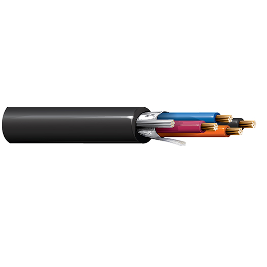 Belden 28617AS 16 AWG 10 Conductor 7x24 Stranded Bare Copper E2 PVC 600V TC-ER Cable