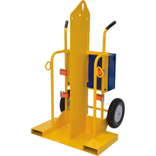 Welding Cylinder Cart Foam-Filled Wheels 28 x 37-1/2 x 69-1/8 CYL-2-FF