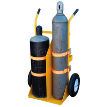 Welding Cylinder Cart With Pneumatic Wheels 34-1/4" x 23" x 57-11/16" CYL-E