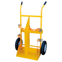 Welding Cylinder Cart With Pneumatic Wheels 34-1/4" x 23" x 57-11/16" CYL-E