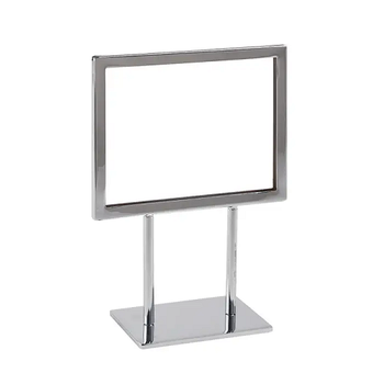 Metal Sign Holder With Mitered Corners With Flat Base Econoco MCP57 (Pack of 5)