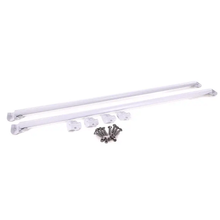 48" Pipeline Extension Kit For Freestanding Merchandiser Unit Econoco PSFSKT48WH