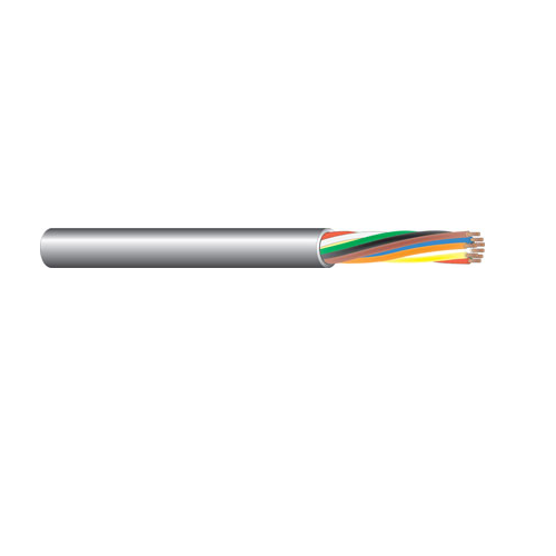 West Penn 270 22 AWG 6C 7x30 Stranded BC Unshielded CMR PVC Low Voltage Audio Communication Cable