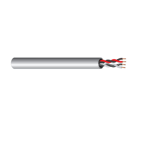 West Penn 751 18 AWG 4C 7x26 Stranded BC Unshielded CMR PVC Low Voltage Audio Communication Cable