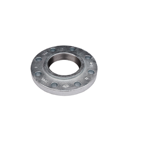 6" Ductile Iron Flange 150 Threaded Galvanized 108029