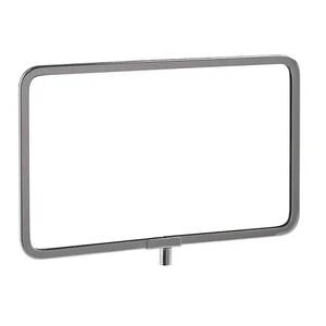 11"W X 7"H Sign Holder W/ 1/4" And 3/8" Fitting Econoco CF711 (Pack of 5)