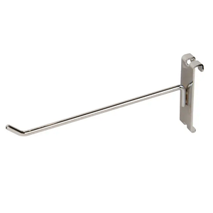 8" Chrome Grid Panel Hook Econoco GW/H8 (Pack of 25)