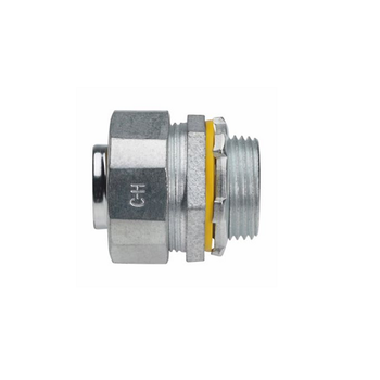 2 inch Liquidator Straight Flexible Metal Conduit Liquid Tight Connector Malleable Iron