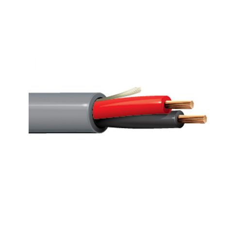 Belden 6T00UP 10 AWG 2 Conductor 65x28 Stranded Bare Copper CL2P PVC Audio Cable