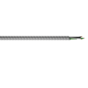 MC Glide Lite Aluminum Clad THHN/THWN Insulation Interlocked Armor Cable