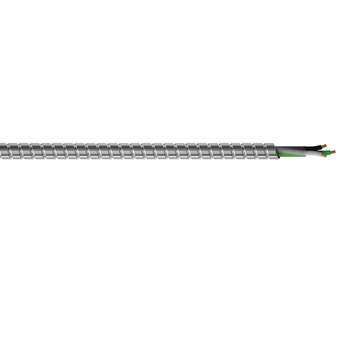 12/2C 1 Ground Stranded Copper MC Glide Lite Aluminum Clad THHN/THWN Insulation Interlocked Armor Cable