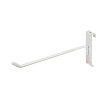 8" White Grid Panel Hook Econoco WTE/H8 (Pack of 25)