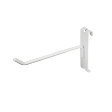 6" White Grid Panel Hook Econoco WTE/H6 (Pack of 25)