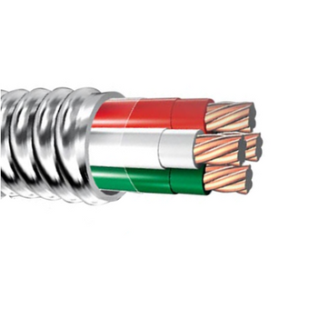 Metal Clad UL Galvanized Steel THHN/THWN Insulation Interlocked Armored Cable
