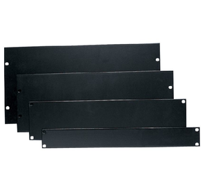 Filler Panel Black 1 RMU 1.72"H x 19"W x 3/16"D CPI 30024-701