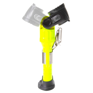 Safety Yellow Dual Beam UK 3AA Lighthouse With Magnetic Base Intrinsically Safe Right Angle Led Light