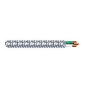 10-2C Stranded Copper MC Lite® Metal Clad THHN/THWN Insulation 480Y/277V Aluminum Interlocked Armored Cable