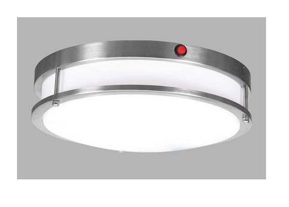 16' 26W 120V 5000K CCT 2200 Lumens LED Emergency Ready Double Ring Fixture (Pack of 6)