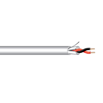 West Penn 291 22 AWG 2C 7x30 Stranded BC Shielded Non Plenum CMR PVC Low Voltage Communication Cable