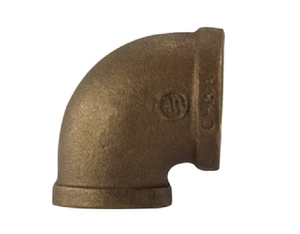 1/2" X 1/4" Reducing Bronze Elbow Fittings 44123