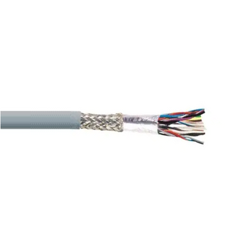 22 AWG 4P 7 Stranded Tinned Copper Braid Al Foil PVC 105C 300V Light-To-Moderate Robotic Cable