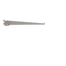 14" Tap-In Adjustable Angle Shelf Bracket Chrome Econoco GC14 (Pack of 10)