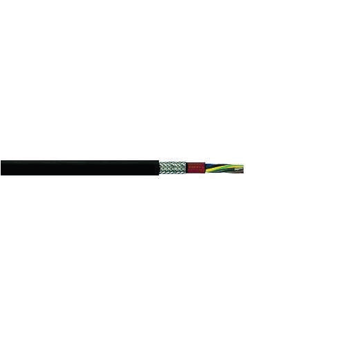 18 AWG 3 Cores EWKF-C-Si Shielded TC Braid Heavy-Duty High Temperature Silicone Cable 6311803