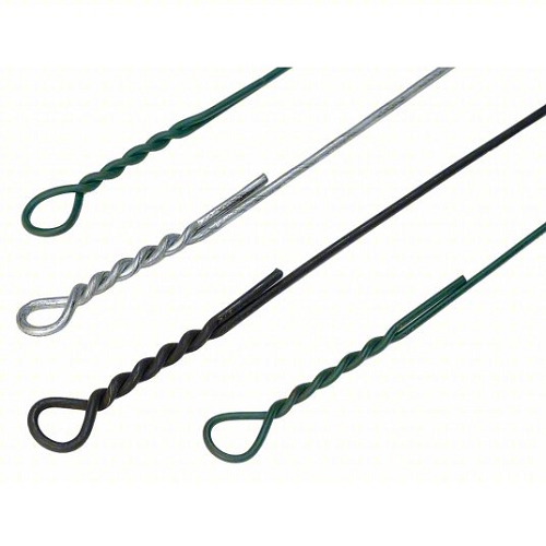 COASTAL WIRE Bale Ties Wire Ties, 38D188  (Package of 250)