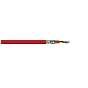 10 AWG 4 Cores SiHF-C-Si Shielded TC Braid Double Jacket High And Low Temperature Silicone Cable 6121004