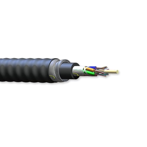 Corning Multi Fiber Riser 50µm, 62.5µm Freedm Loose Tube Gel Free Interlocking Armored Cable