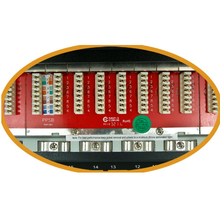 24 Port CAT6A 1U Krone Type Shielded Patch Panel 042-C6A/24