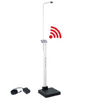 Digital Clinical Scales With Wi-Fi and Bluetooth Sonar Height Rods AC-Adapter Detecto APEX-SH-C-AC