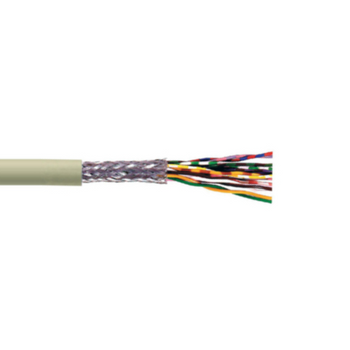 26 AWG 12C 18 Stranded Bare Copper Shielded Al Foil PVC 70C 250V Light-To-Moderate Flex Robotic Cable