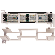 12 Port-Mini 1U CAT5E  110 IDC Patch Panel 041-370M