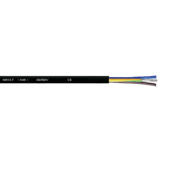 17 AWG 3 Cores H05SS-F TC Heavy-Duty High And Low Temperature Silicone Cable 6401703