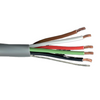 20 AWG 5C Stranded Tinned Copper Unshielded PUR Jacket 80C 300V Composite Electronic Cable