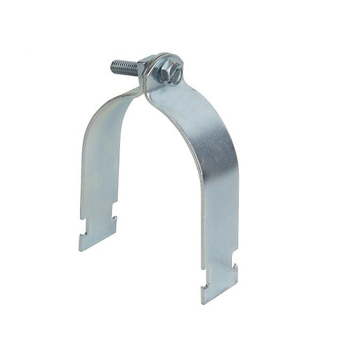 2-1/2 inch Conduit Clamp 2-Piece Pre-Assembled Rigid/IMC Zinc Plated Steel