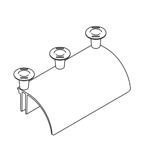 Radius Stringers Cable Runway Radius Drop Stringer Adjustable