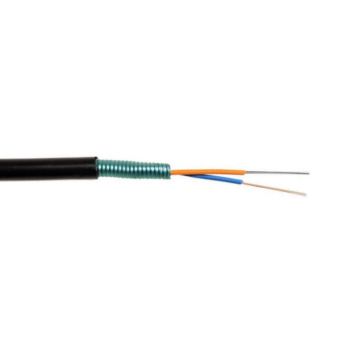 Dri-Lite Gel Free Armored Direct Burial Fiber Optic Cable 24 Strand Lo