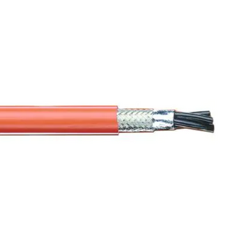 Alpha Wire SF61222CY 12 AWG 4.2 Conductor Foil/Braid 600V PVC Industrial Series SF Flex Servo Control Cable
