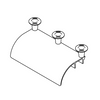 Cable Runway Radius Drop Cross Member