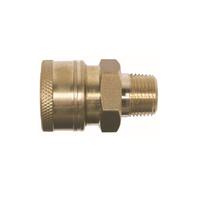 1/2" Brass Male Straight Through Quick Disconnect Coupler 86032