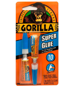 Gorilla Super Glue 2-3G Display Tubes 7800109 (Pack Of 6)