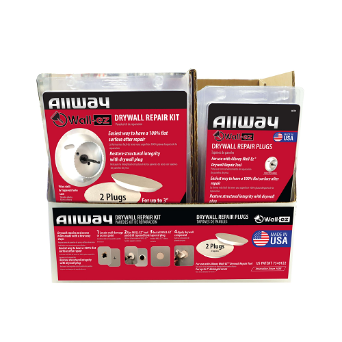 Wall-EZ Drywall Surface Repair Kit WEK2 (6 Pieces)