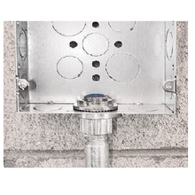 3-1/2" Water Tight Hub Rigid Stainless Steel WH350-SS (Pack of 5)
