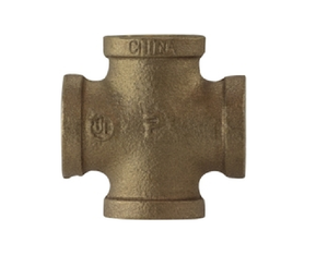 2" Red Brass Cross Nipples And Fittings 38102-32