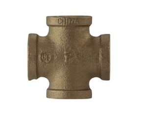 3/8" Bronze Cross Nipples And Fittings 44392