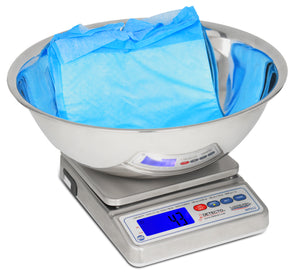 Digital Scale with Utility Bowl Mariner Waterproof IP67 Wet Diaper Scale Detecto WPS12UT