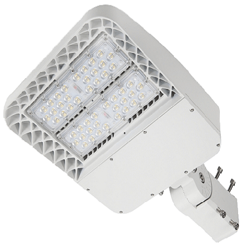 LED White Shoebox 150W 18,000 - 19,000 Lumens DLC, UL Listed